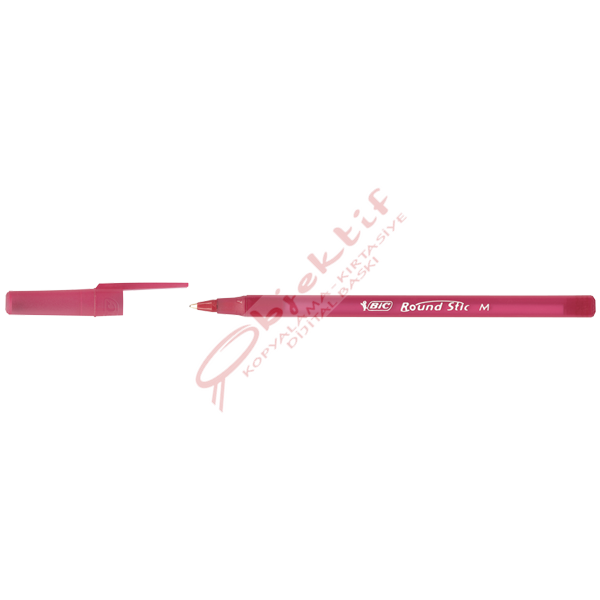 Bic Tükenmez Kalem Round Stick 1.0 MM 60 LI Kırmızı 921332