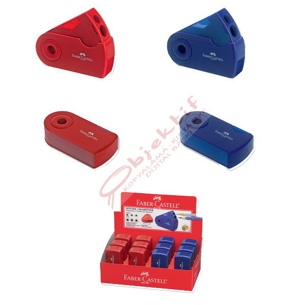 Faber-Castell Öğrenci Kalemtıraşı Sleeve Spitzer Çiftli 18 27 01
