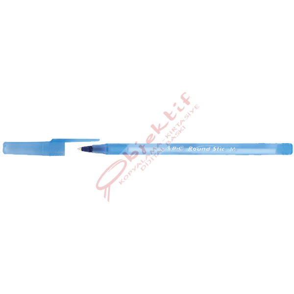 Bic Tükenmez Kalem Round Stick 1.0 MM 60 Lı Mavi
