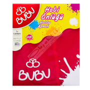 Bu-Bu Boyama Önlüğü 8-10 Yaş Su Geçirmez BUBU00007