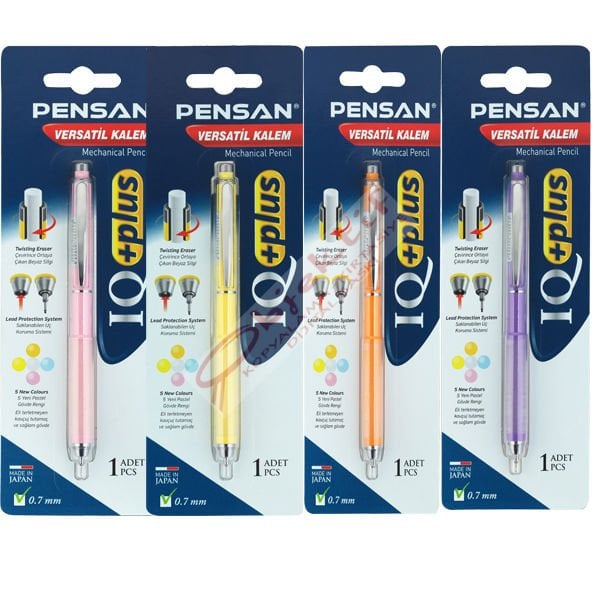 Pensan Versatil Kalem IQ Plus 0.5 MM Tekli Blisterli