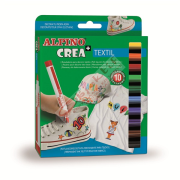 Alpino Keçeli Boya Kalemi Crea Textil 12 Lİ AR000132