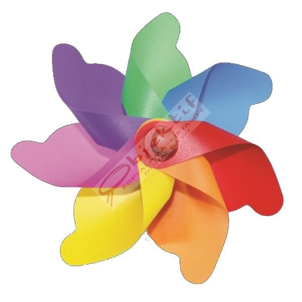 Rüzgar Gülü 20 Cm Çap 7 Kanatlı Bahçe Gurubu