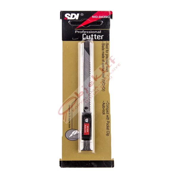 Sdi Maket Bıçağı Dar Metal Gövde 0439C