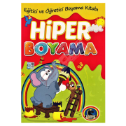 4E Boyama Kitabı Hiper 128 Syf Karatay Yayınevi