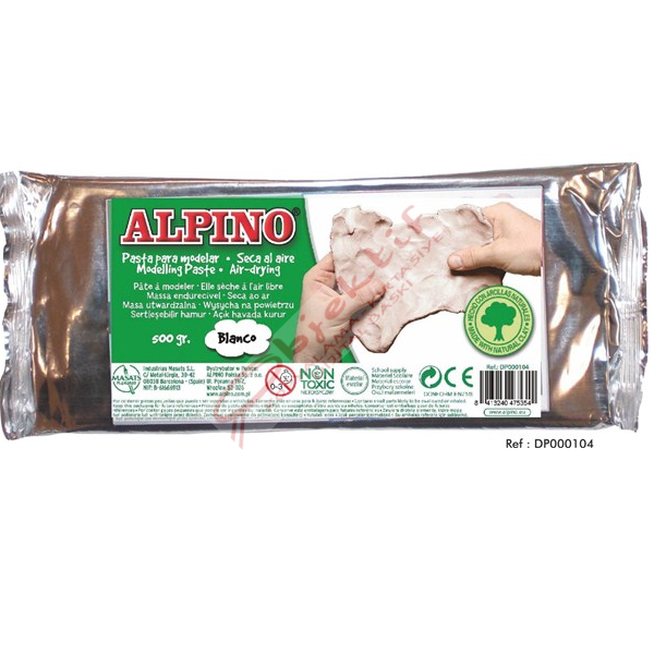 Alpino Seramik Hamuru 500 GR Beyaz DP000104