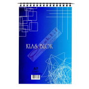 Klas Bloknot Spiralli Office Book Çizgili 100 YP A5