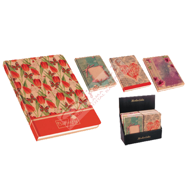 Keskin Color Defter Karton Kapak Çizgisiz 96 YP 14x20 Kraft 310250-99