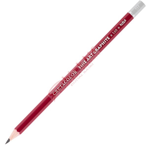 Cretacolor Cleos Fine Art Graphite Pencils 5H (Dereceli Çizim ve Grafit Kalemi) 160 15