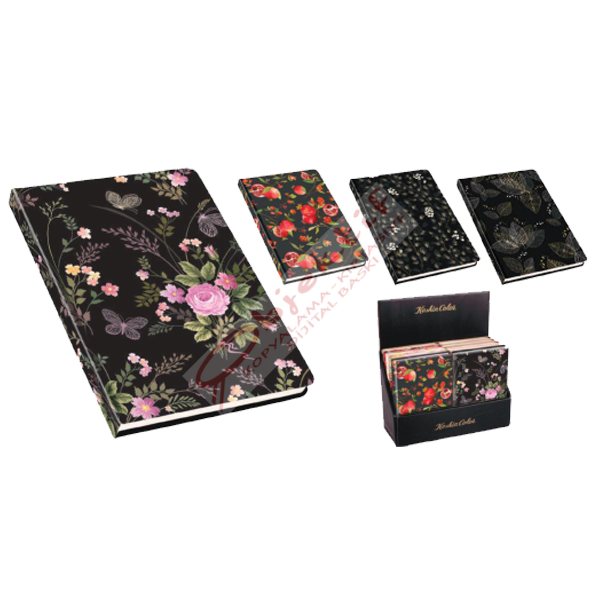 Keskin Color Günlük Defter 120 YP 14x20 Siyah 310120-99