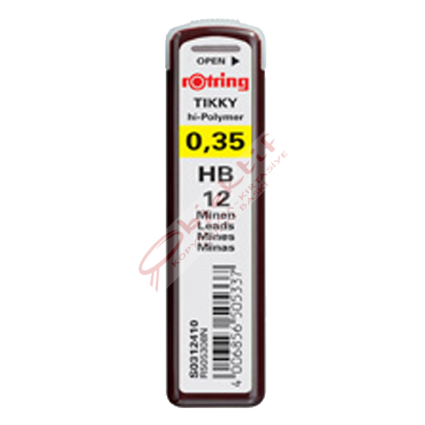 Rotring Min Hi-Polymer HB 0.3 MM S0312410