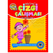 4E Kitap Sevimli Çizgi Çalışması Karatay Yayınevi