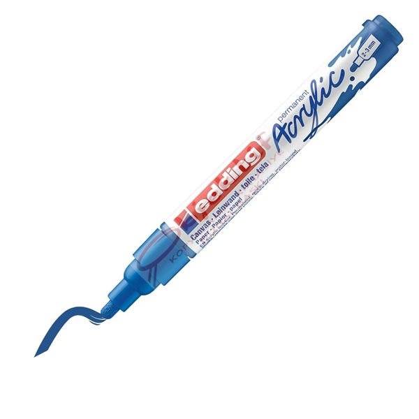 Edding Markör Akrilik Orta Uçlu 2-3 MM Gece Mavisi 933 5100