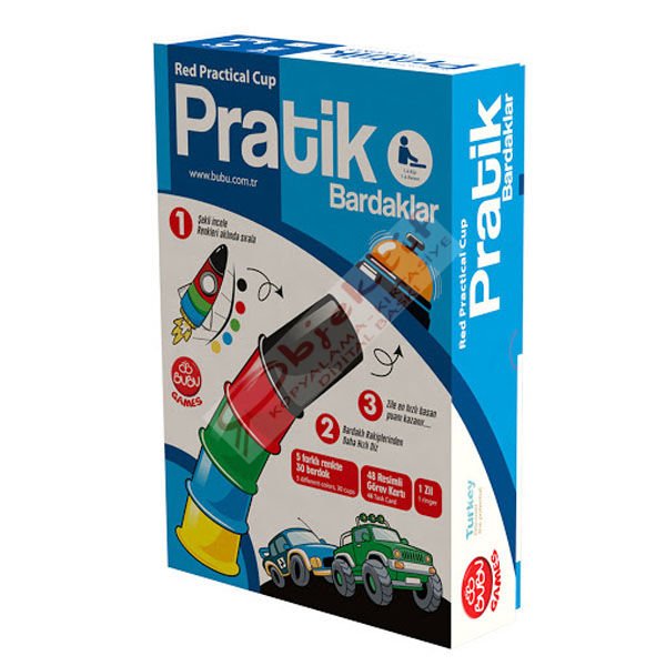 Bu-Bu Games Pratik Bardaklar BUBU-GM0004