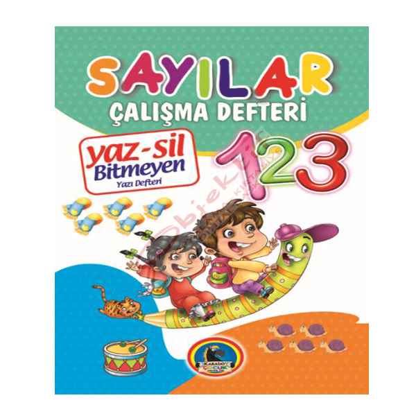 4E Defter Yaz-Sil Sayılar Karatay Yayınevi