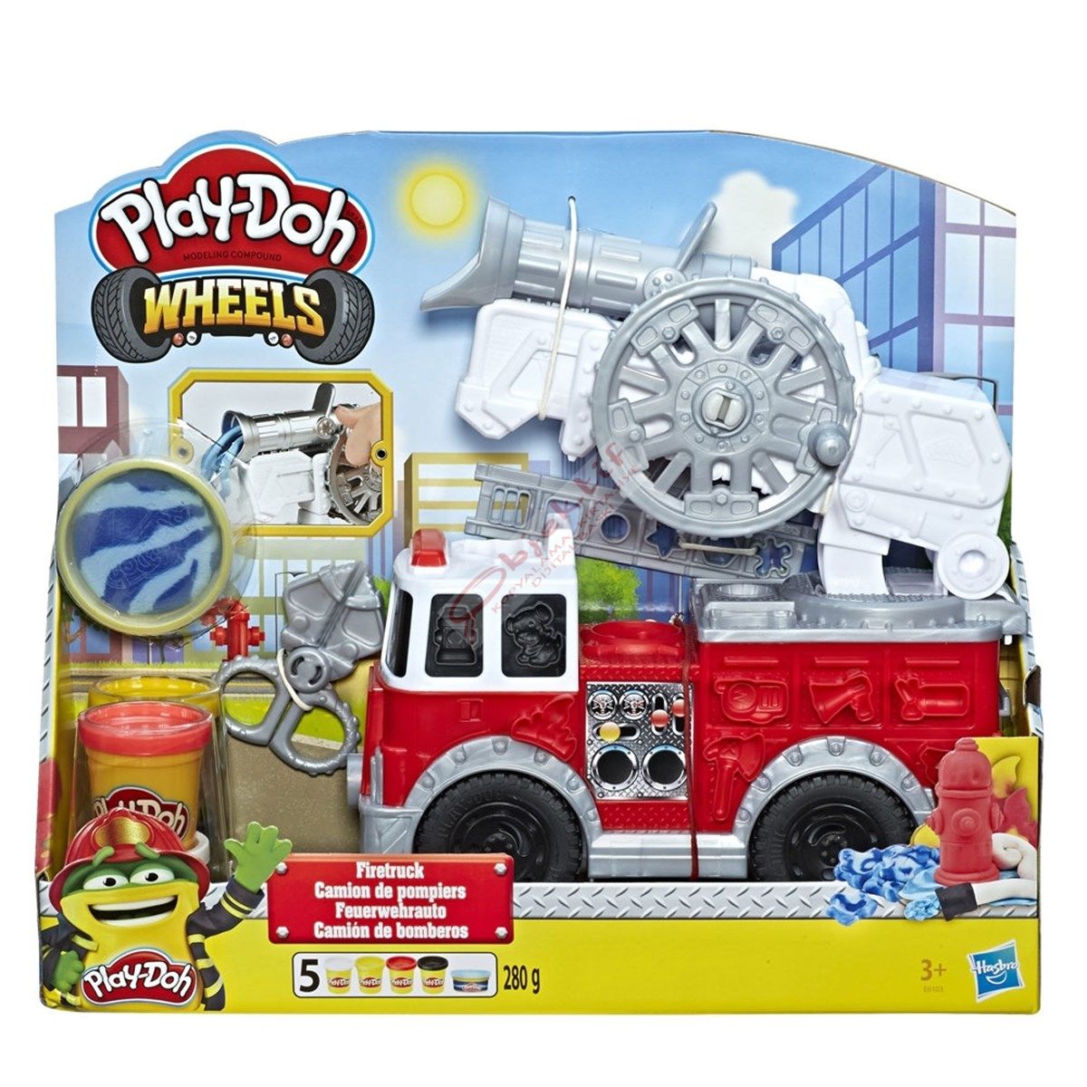 Play-Doh Çalışkan İtfaiye Aracı E6103