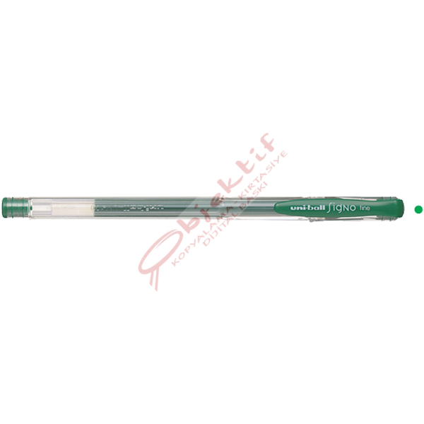 Uni-Ball Roller Kalem Signo Fine Jel Bilye Uç 0.7 MM Yeşil UM-100