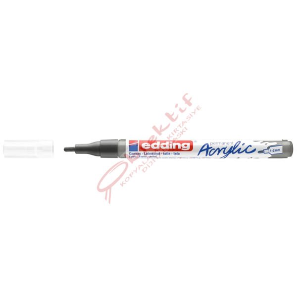 Edding Markör Akrilik İnce Uçlu 1-2 MM Antrasit 926 5300