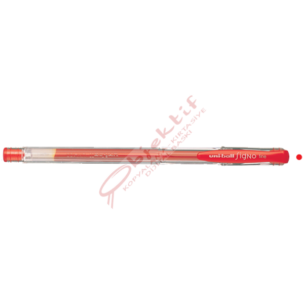 Uni-Ball Roller Kalem Signo Fine Jel Bilye Uç 0.7 MM Kırmızı UM-100