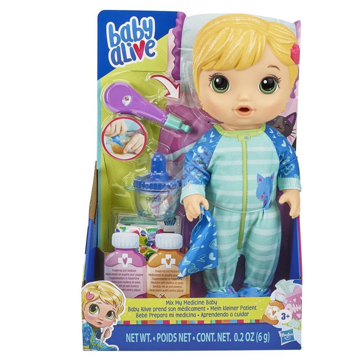 Baby Alive Bebeğim Hasta Oldu Sarışın E6937