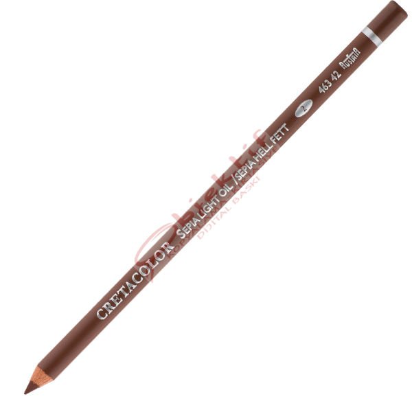 Cretacolor Sepia Pencils Oil Light (Sanatçı Çizim Kalemi) 463 42