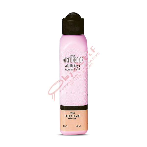 Artdeco Akrilik Boya 140 ML Bebek Pembe 070R-3674