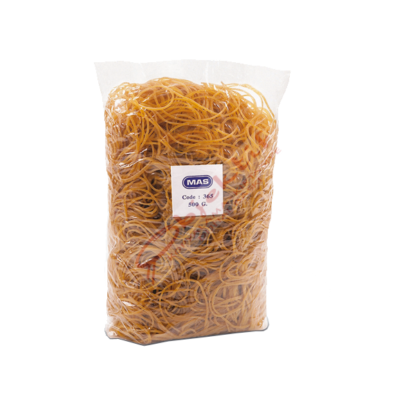 Mas Ambalaj Lastik Poşet Midi %100 Kauçuk 500 GR 365