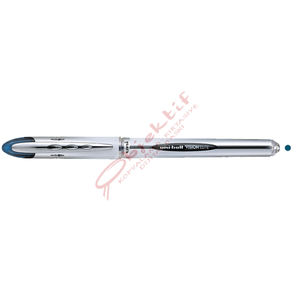 Uni-Ball Roller Kalem Vision Elite Bilye Uç 0.8 MM Mavi Siyah UB-200