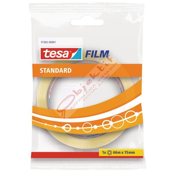 Tesa Film Standart Şeffaf 66x15 57382-00001