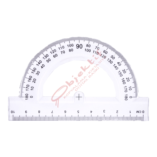 Hatas Minkale Plastik 180 Derece 10 CM 0905