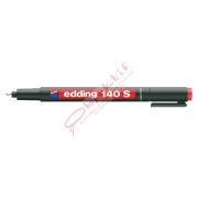 Edding Asetat Kalemi Permanent S Seri 0.3 MM Kırmızı 140 S