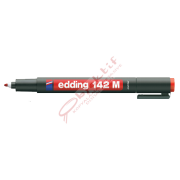 Edding Asetat Kalemi Permanent M Seri 1 MM Kırmızı 142 M