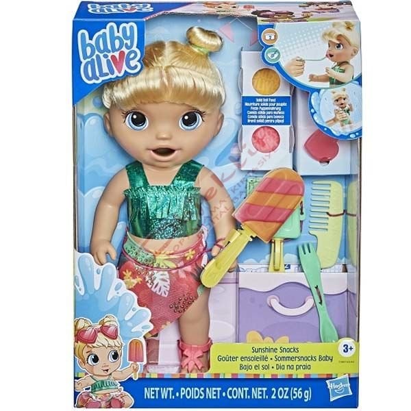 Baby Alive Bebeğimle Yaz Eğlencesi Sarışın F1680