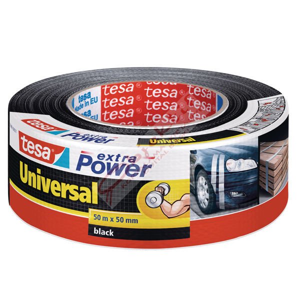 Tesa Bant Power Extra Güçlü Çok Amaçlı 50x48 56389-00001-05 Siyah