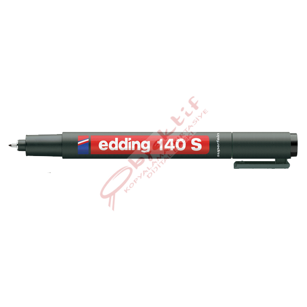 Edding Asetat Kalemi Permanent S Seri 0.3 MM Siyah 140 S