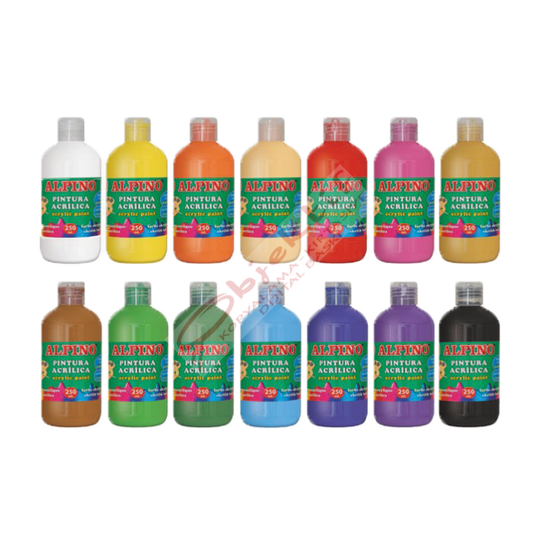 Alpino Akrilik Boya Şişe 250 ML Hardal DV000026