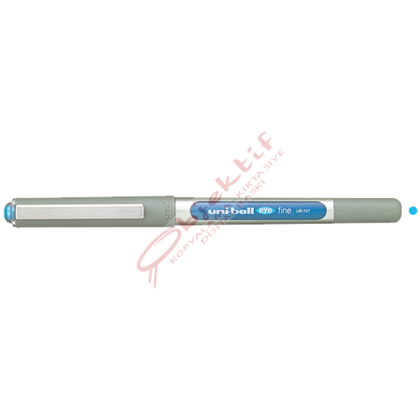 Uni-Ball Roller Kalem Eye Fine Bilye Uç 0.7 MM Açık Mavi UB-157