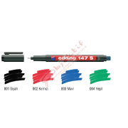 Edding Asetat Kalemi Permanent S Seri 0.3 MM Siyah 147 S