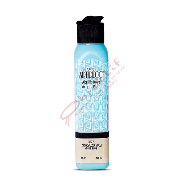 Artdeco Akrilik Boya 140 ML Gökyüzü Mavi 070R-3677