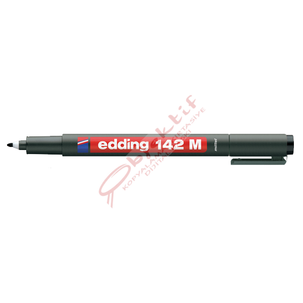 Edding Asetat Kalemi Permanent M Seri 1 MM Siyah 142 M