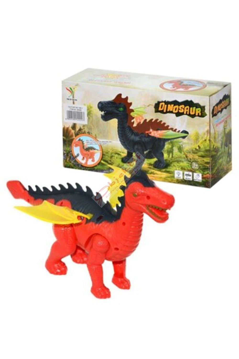 Can Toys Kut.Pilli Işıklı Dinazor 6909B