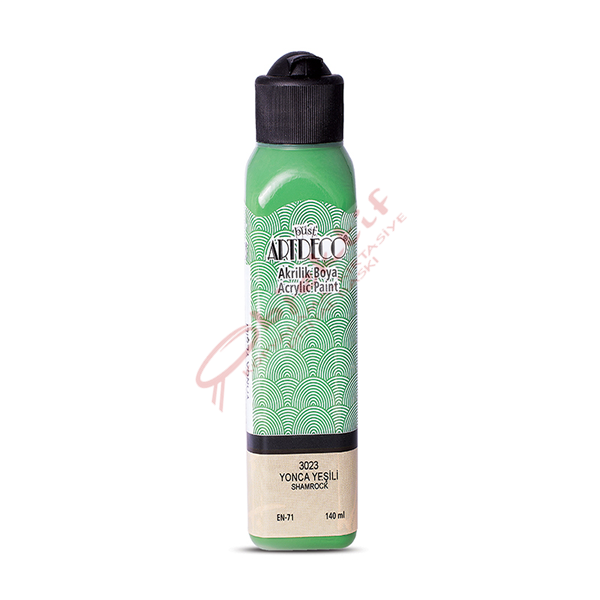 Artdeco Akrilik Boya 140 ML Yonca Yeşil 070R-3023