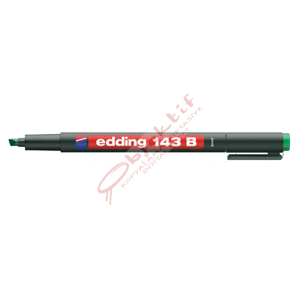 Edding Asetat Kalemi Permanent B Seri 1-3 MM Yeşil 143 B