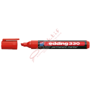 Edding Markör Permanent Kesik Uçlu 1-5 MM Kırmızı 330