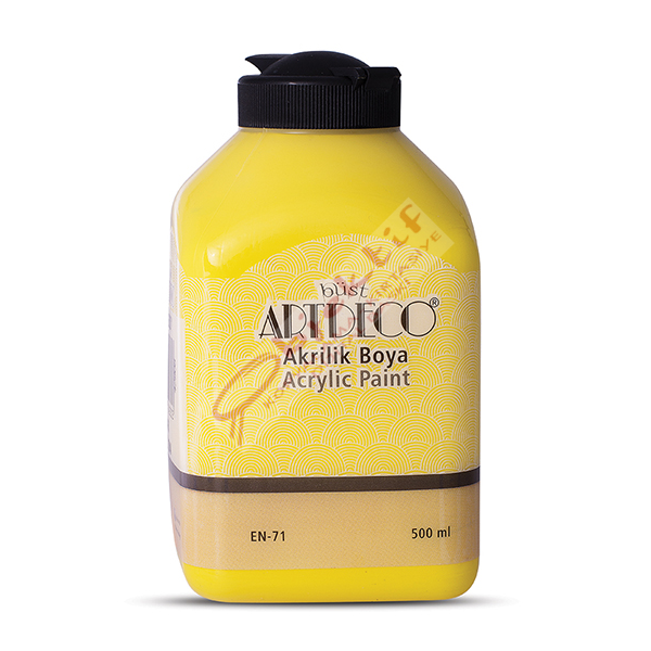 Artdeco Akrilik Boya 500 ML Sarı 070L-3601