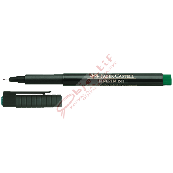 Faber-Castell Finepen 0.4 MM Yeşil 15 11 63