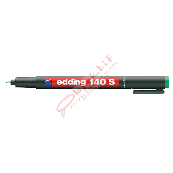 Edding Asetat Kalemi Permanent S Seri 0.3 MM Yeşil 140 S