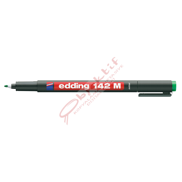 Edding Asetat Kalemi Permanent M Seri 1 MM Yeşil 142 M
