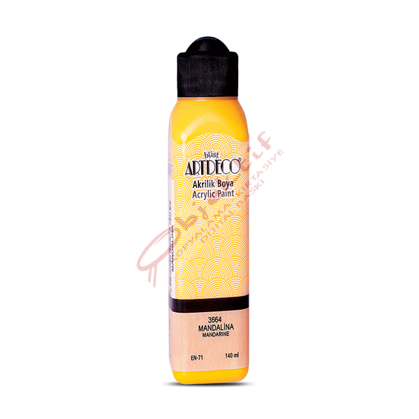 Artdeco Akrilik Boya 140 ML Mandalina Y-070R-3664