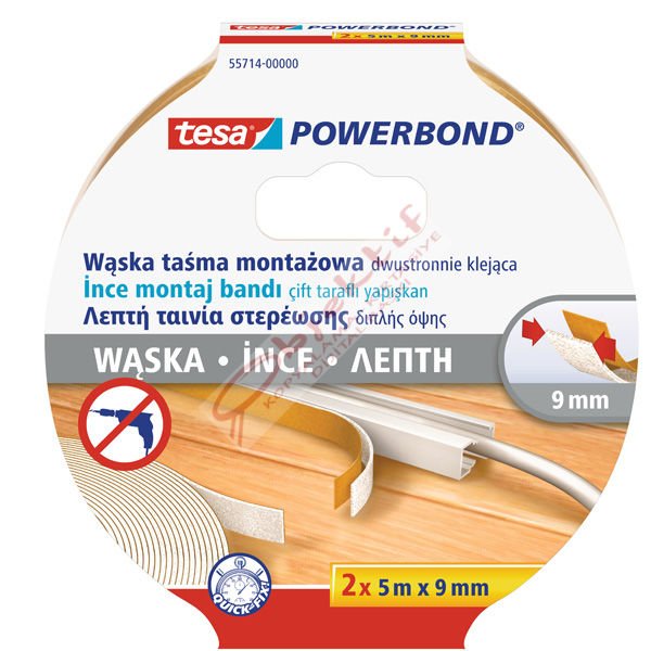 Tesa Montaj Bandı Köpük Powerbond Slim 5x18 55714-00000-03